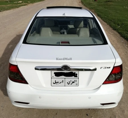 BYD F3 2014 بێ بۆیاخ