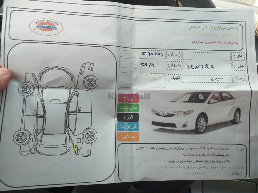 نیسان سێنترا 2018ی خلیجی مەکینە 16 گێڕ ئۆتۆماتیک نیسان 5