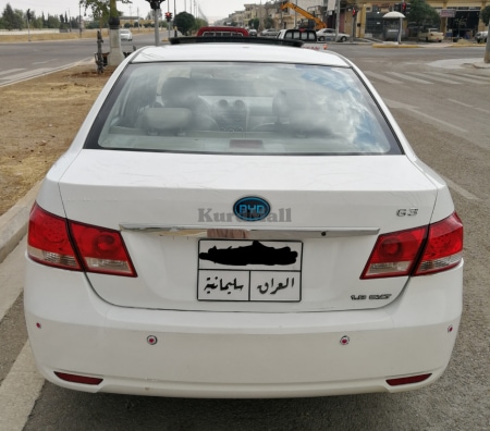 BYD G3 2013 بێ بۆیاخ