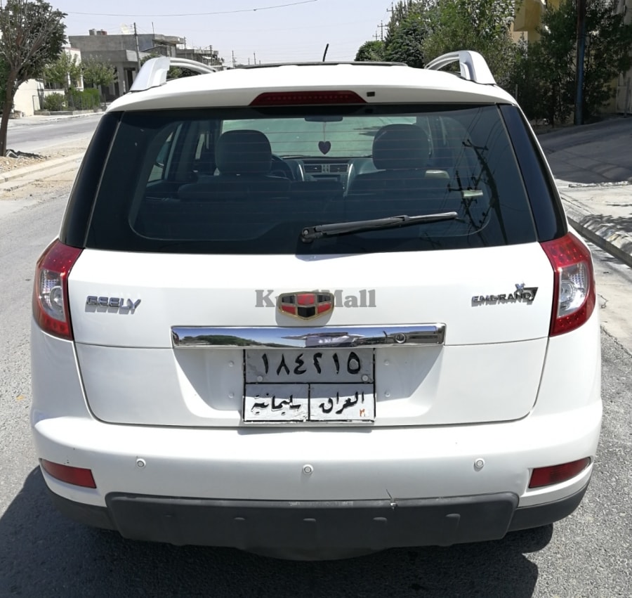 جیلی ئێمگراند x7 2013 بێ بۆیاخ جیلی 5