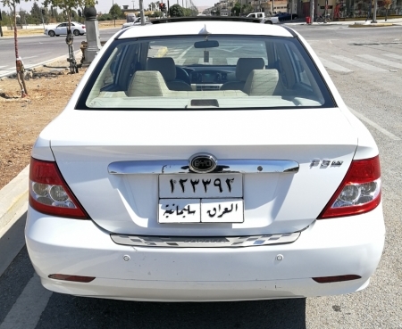 BYD F3 2014 بێ بۆیاخ