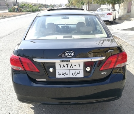 BYD F3 2014 بێ بۆیاخ