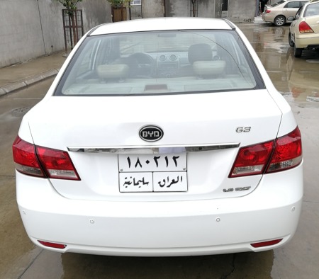 BYD G3 2014 بێ بۆیاخ